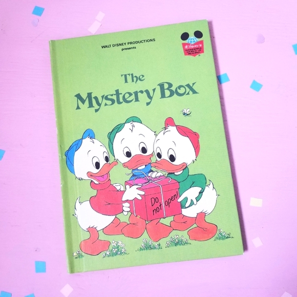 1979 Vintage Disney The Mystery Box Childrens Book - Picture 1 of 5